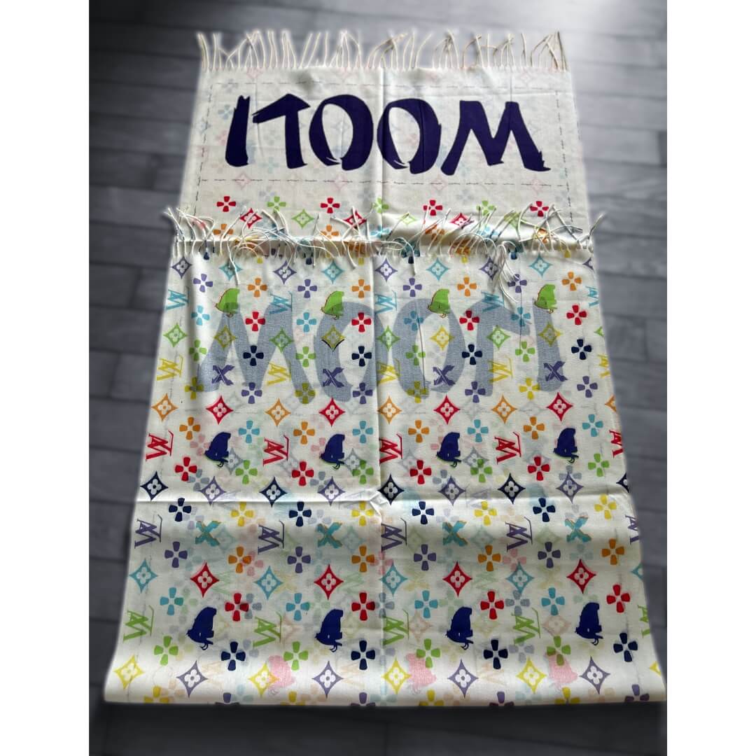 PRISM MONOGRAM VIP - REVERSIBLE PASHMINA - Pashmaniac