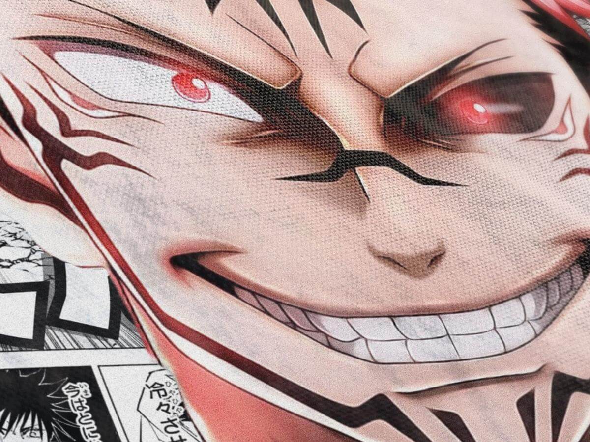 "SUKUNA" - ANIME RAVE PASHMINA - Pashmaniac