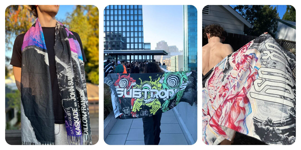 WTF - Custom Rave Pashmina – Pashmaniac