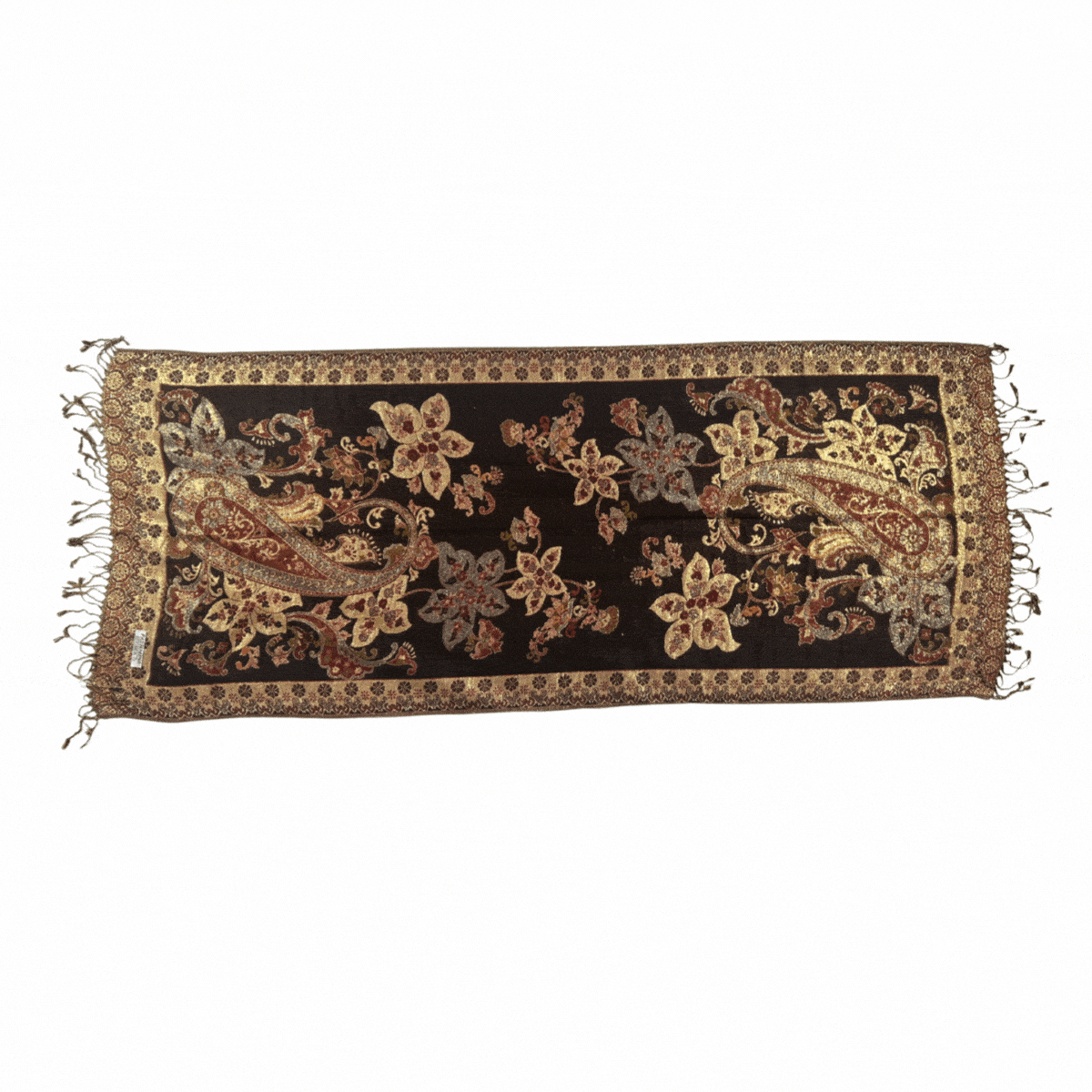 "Royal Paisley" - Reversible Pashmina