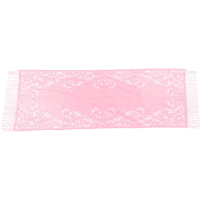 "Open Knit Paisley" - Reversible Pashmina