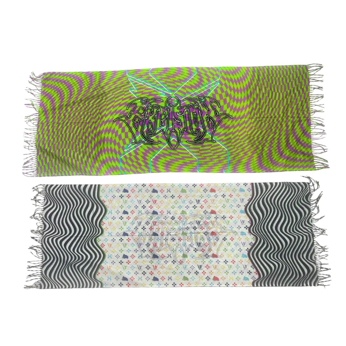 "Tripwire" - REVERSIBLE PASHMINA