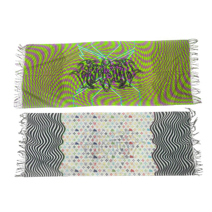 "Tripwire" - REVERSIBLE PASHMINA