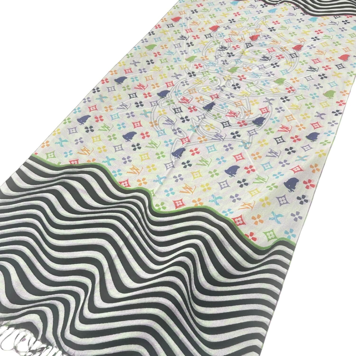 "Tripwire" - REVERSIBLE PASHMINA