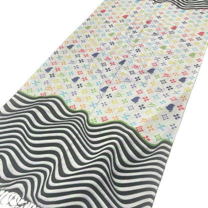 "Tripwire" - REVERSIBLE PASHMINA