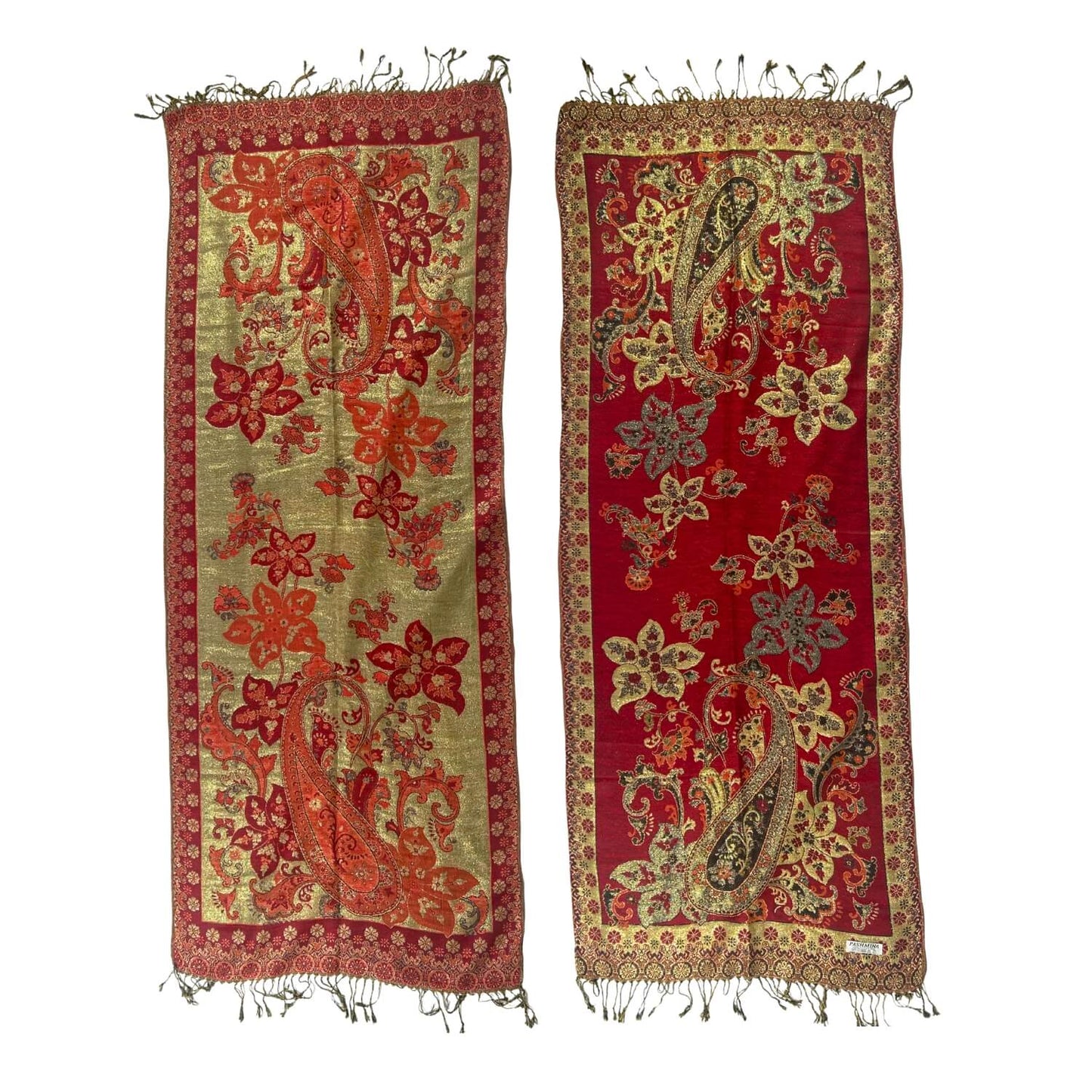 "Royal Paisley" - Reversible Pashmina