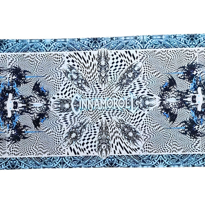 "Cinnamoroll's Revenge" - REVERSIBLE PASHMINA (White/Blue)