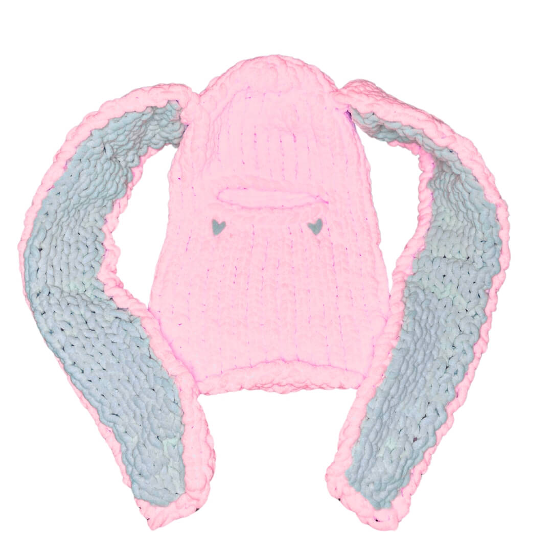 Raving Rabbit - Crochet Knit Balaclava – Pashmaniac